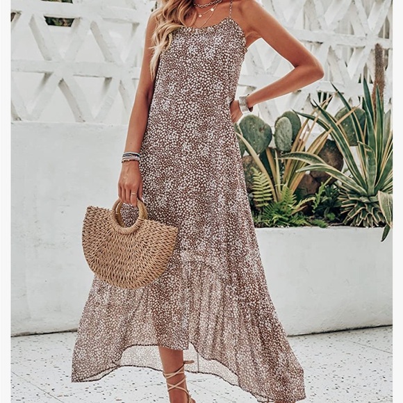 Flawless Boutique Summer High Low Floral Sundress - Picture 1 of 10